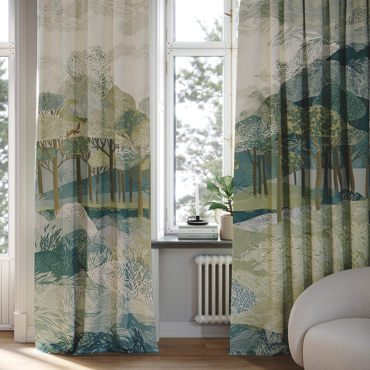 Шторы Хийси