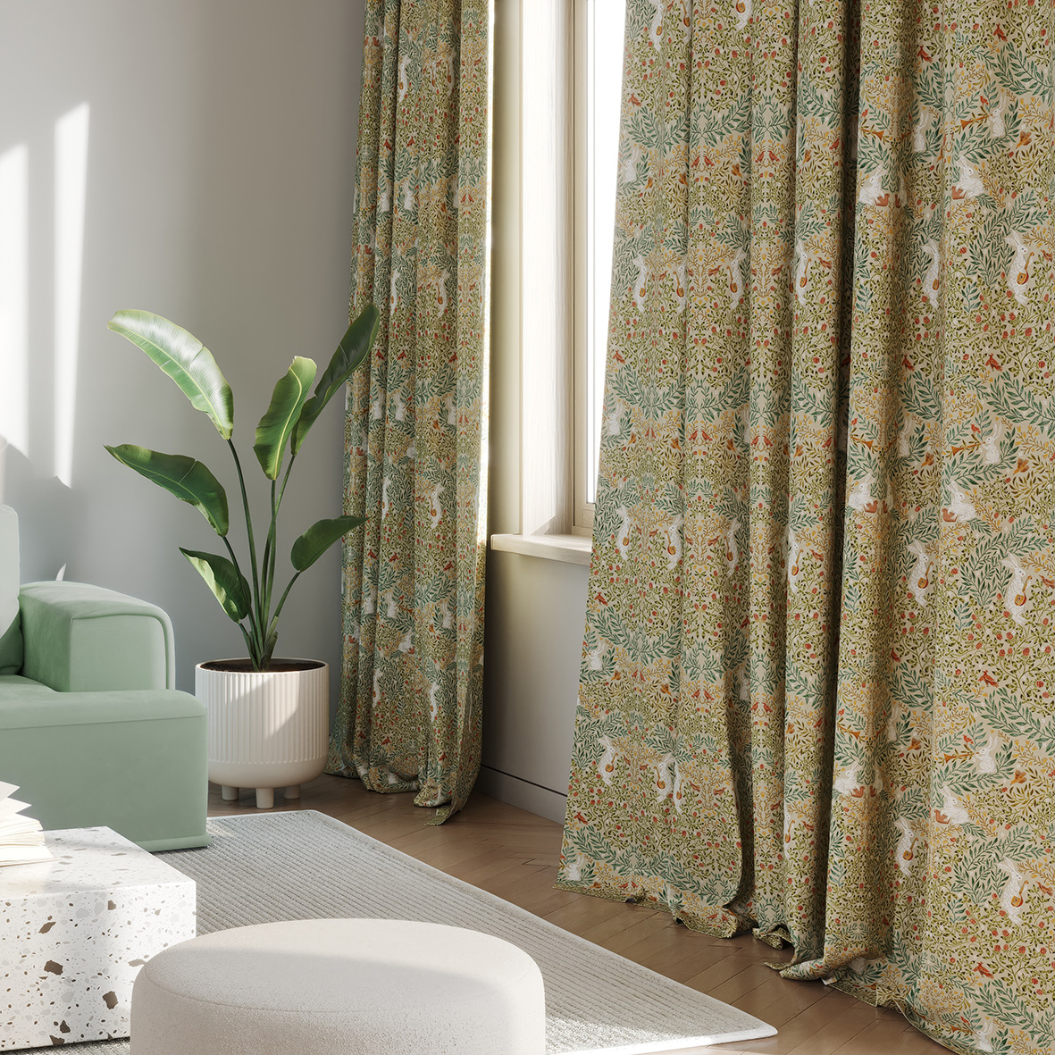 Шторы Шылад (бежевый фон)