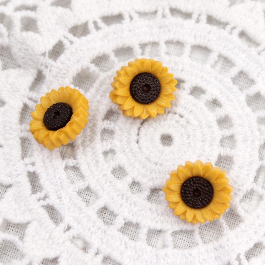 -Пуговицы, подсолнух
