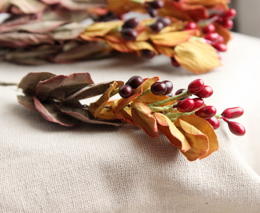 -Веточка осенняя