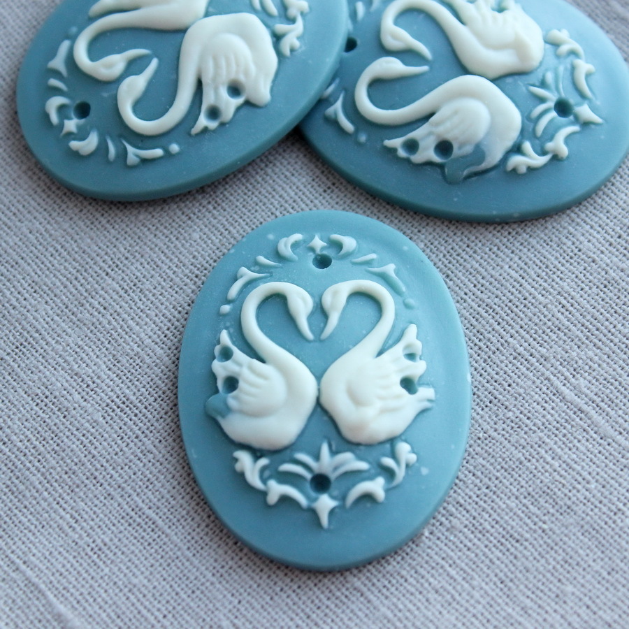 -Камея, лебеди1