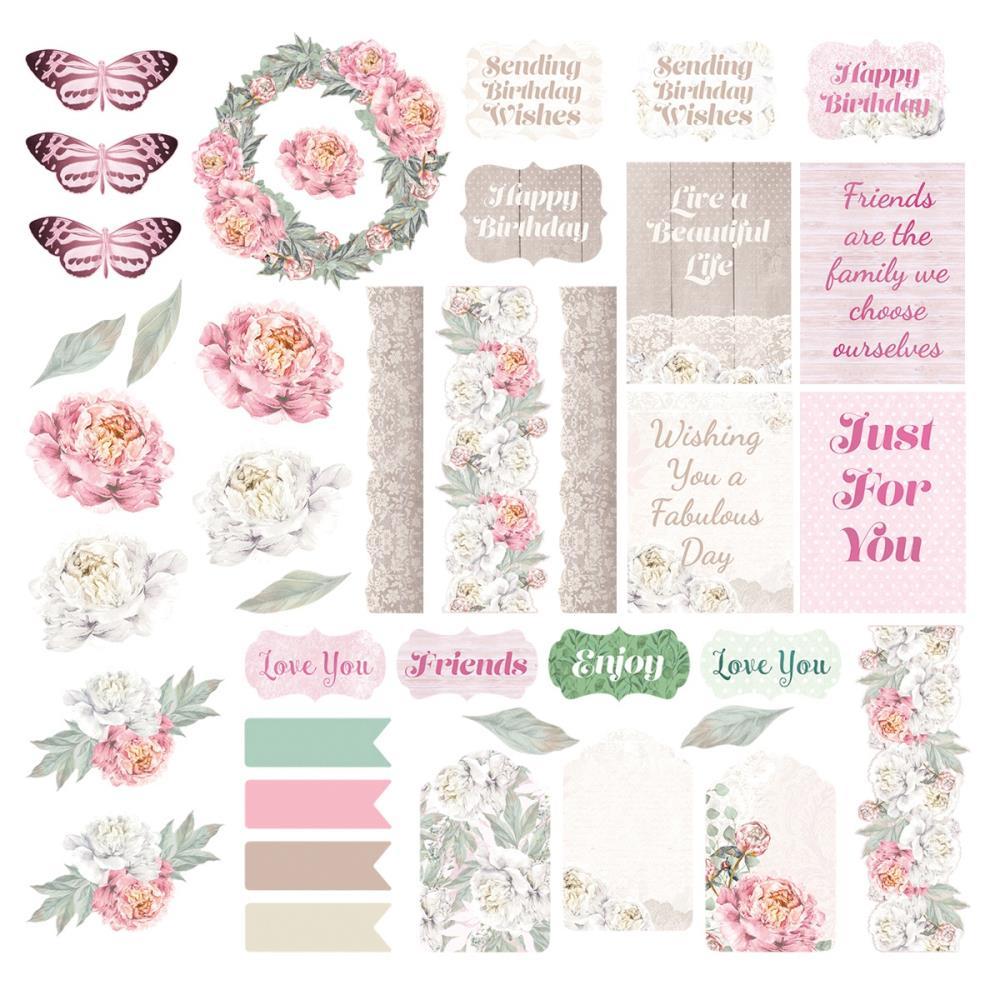 *Couture Creations/Peaceful Peonies/высечки