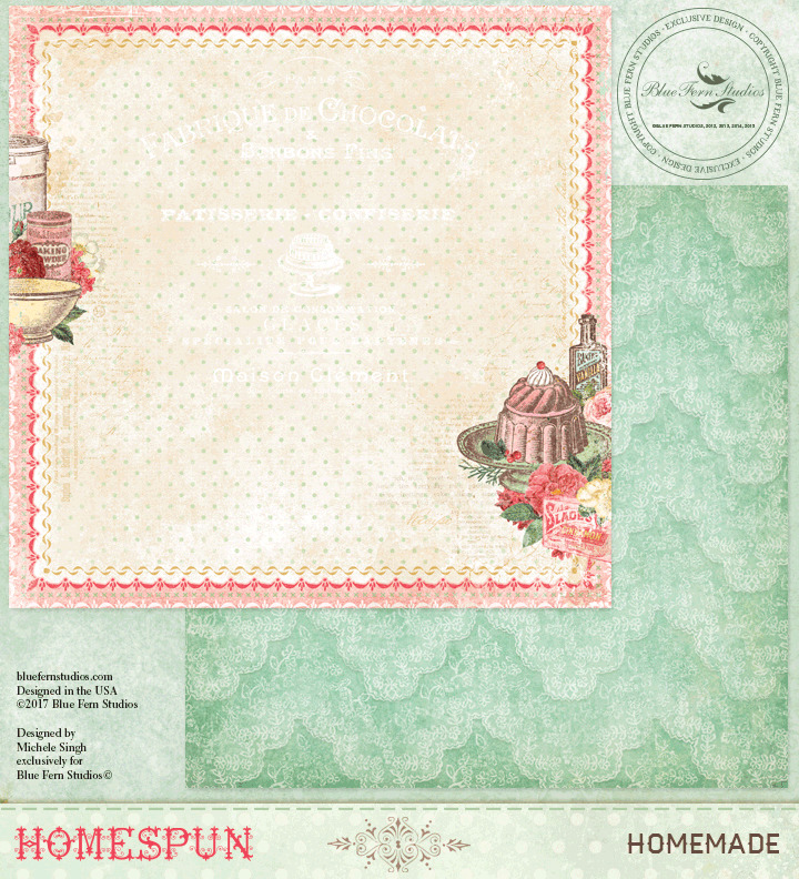 *Blue Fern/Homespun/Homemade