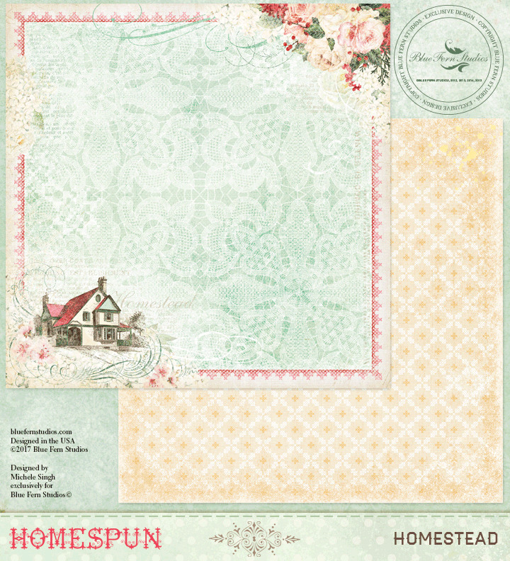 *Blue Fern/Homespun/Homestead