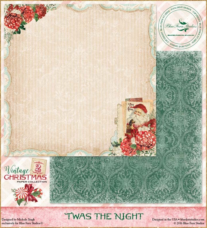 *Blue Fern/Vintage Christmas 2/Twas the Night