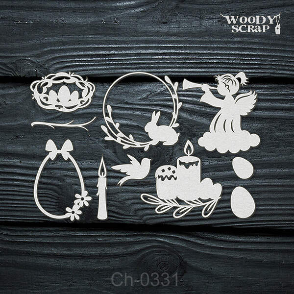 *Woodyscrap/чипборд/ch-0331