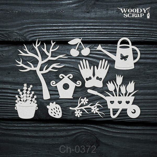 *Woodyscrap/чипборд/ch-0372