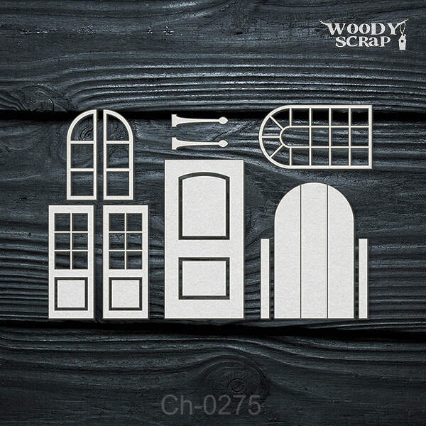 *Woodyscrap/чипборд/ch-0275