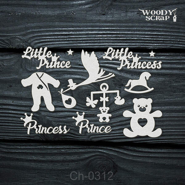 *Woodyscrap/чипборд/ch-0312