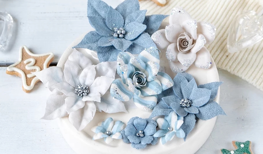 *Pastel Flowers/НГГ0003