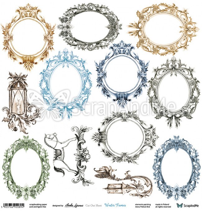 *ScrapAndMe/Winter Frames