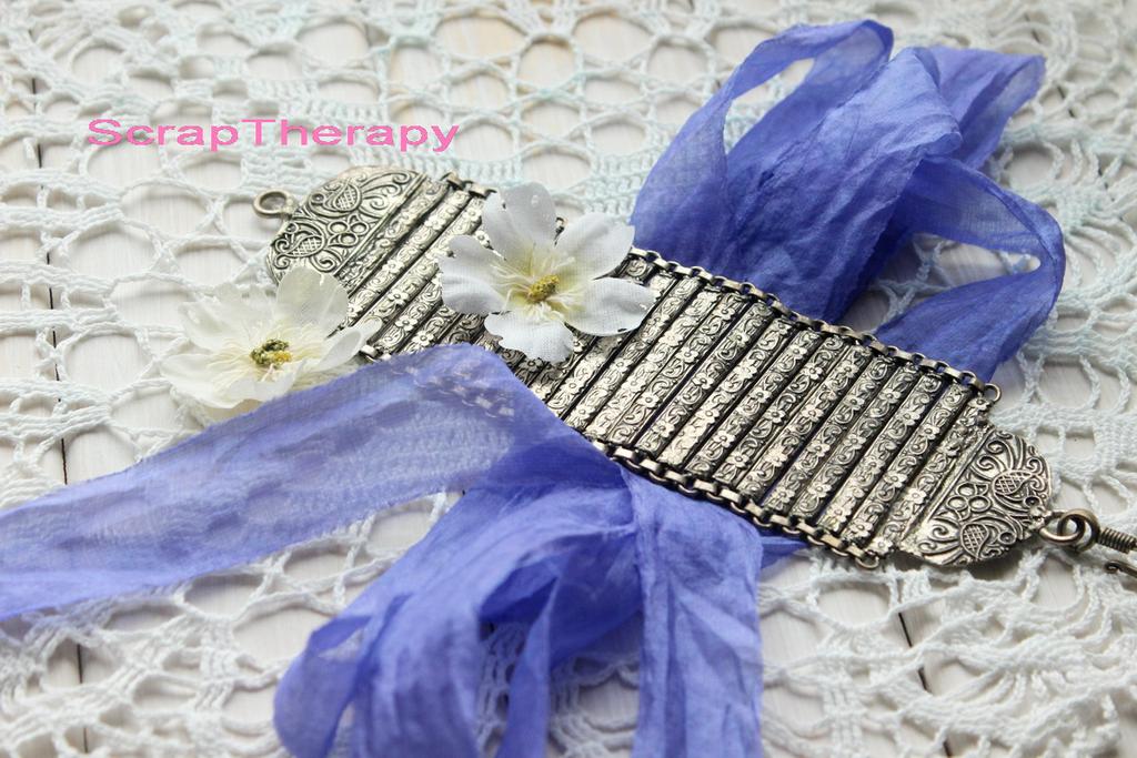 *Лента шелковая №16/шифон-нат/90*2,5