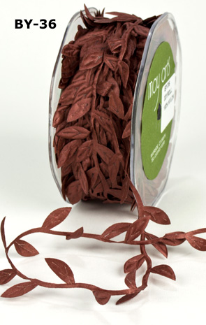 May Arts/лента с листочками,BY-36