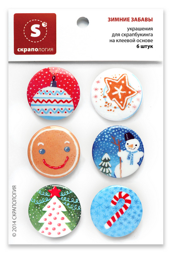 Скрапология,топсы:зимние забавы