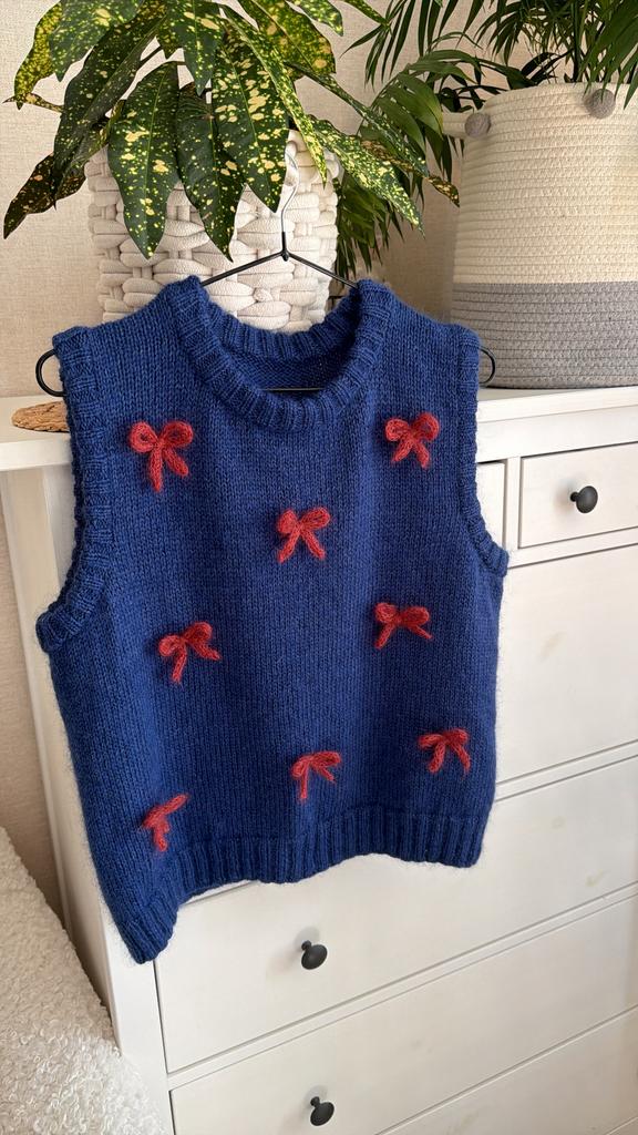 Вяжем жилетку вместе