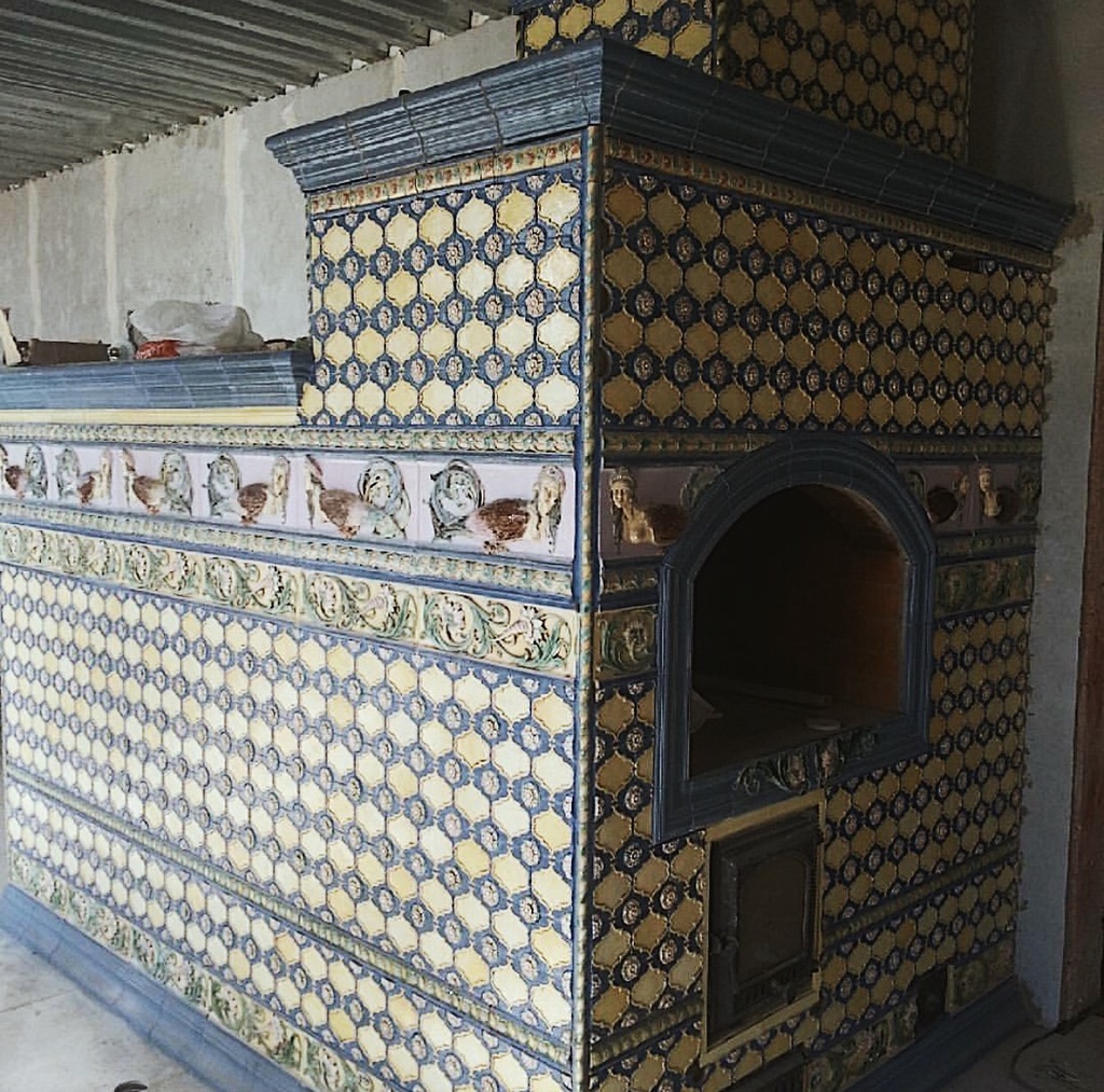 Изразцы для печи "Сирины"