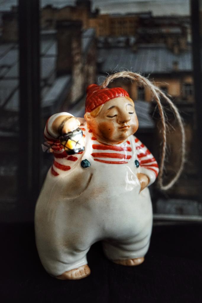 Елочная игрушка Ангел Приносящий Удачу