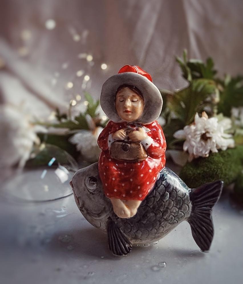 Елочная игрушка «Похищение Европы»