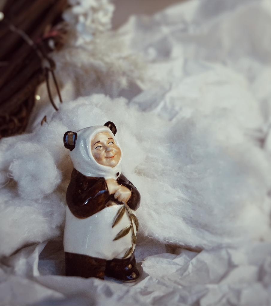 Елочная игрушка «Панда Лу»