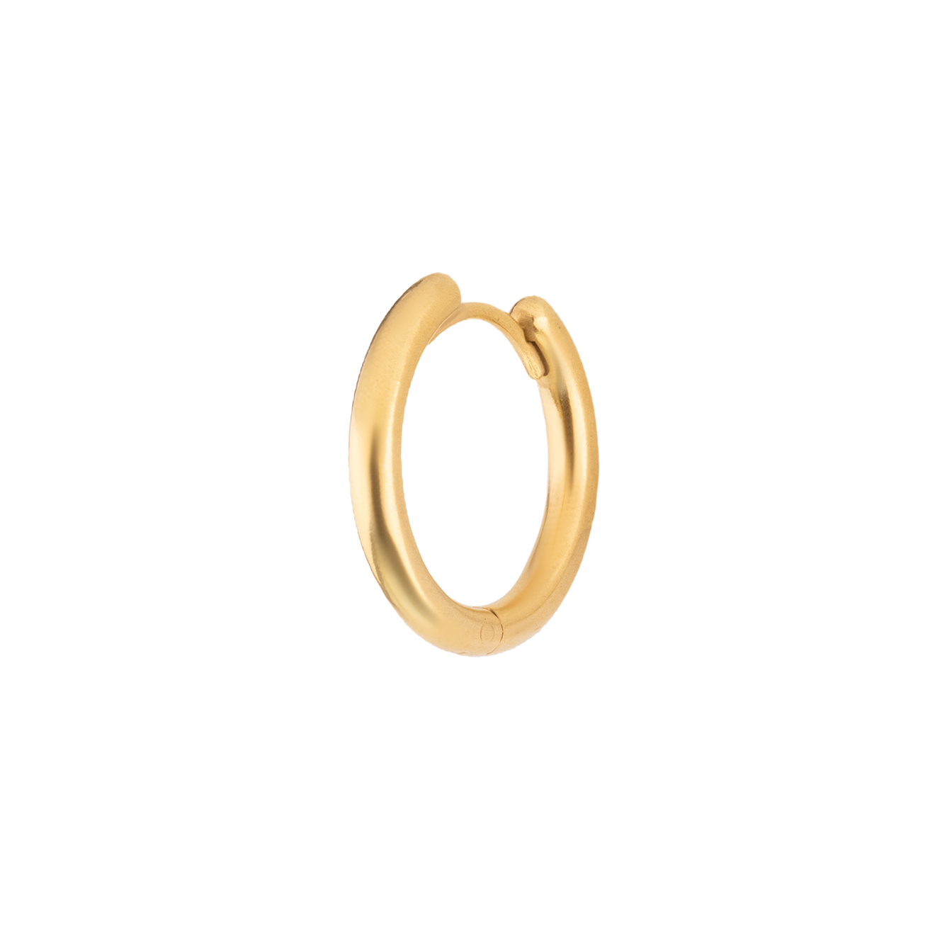 Моносерьга RING позолота