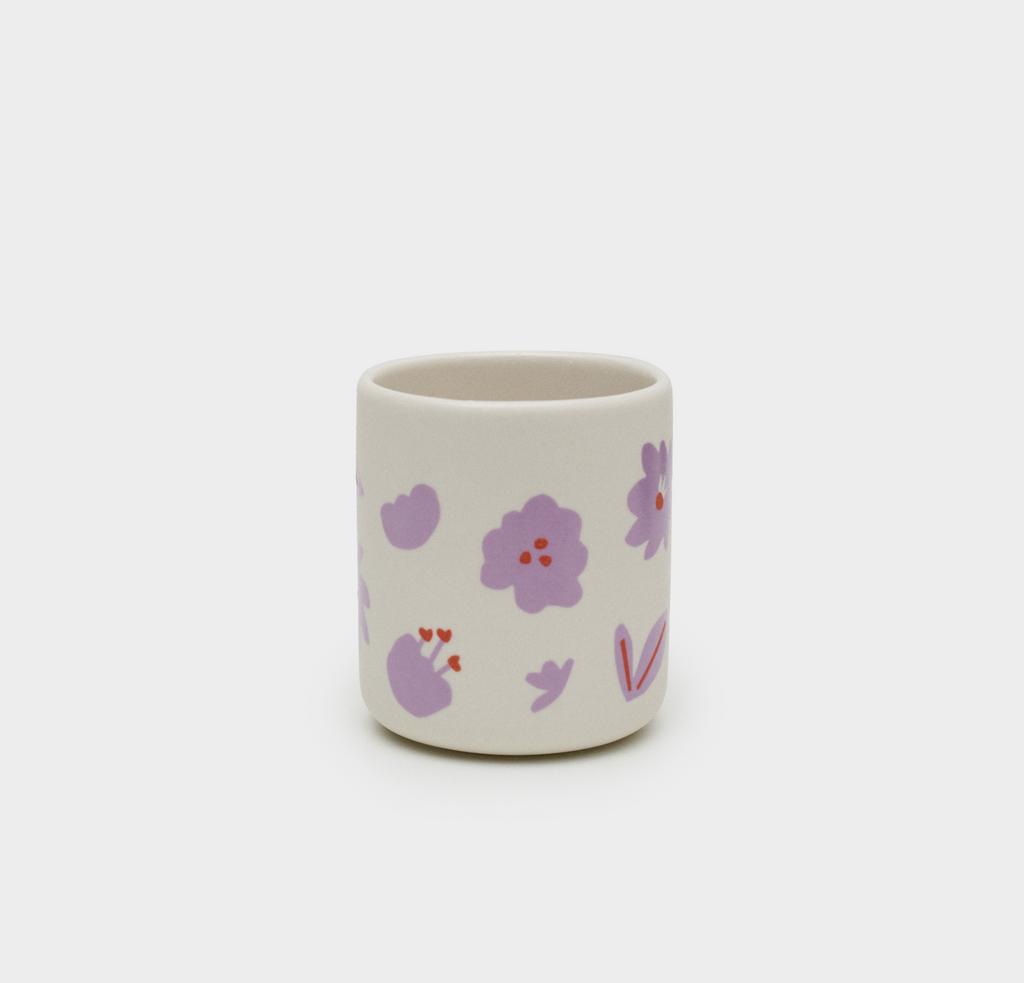 Стакан "Цветы моно" SALOEV. x IrinaKim 350 мл