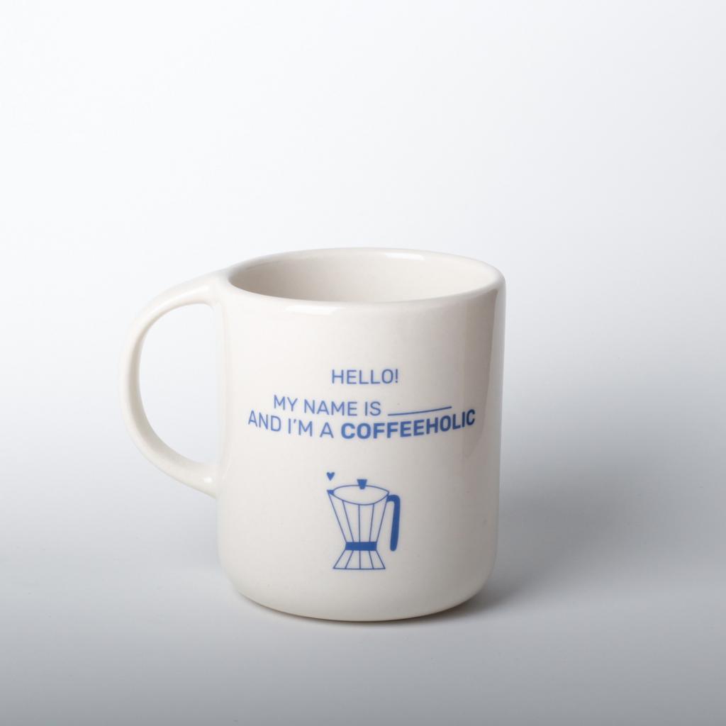 Кружка "Coffeeholic"  Благомаркет x SALOEV. 350 мл