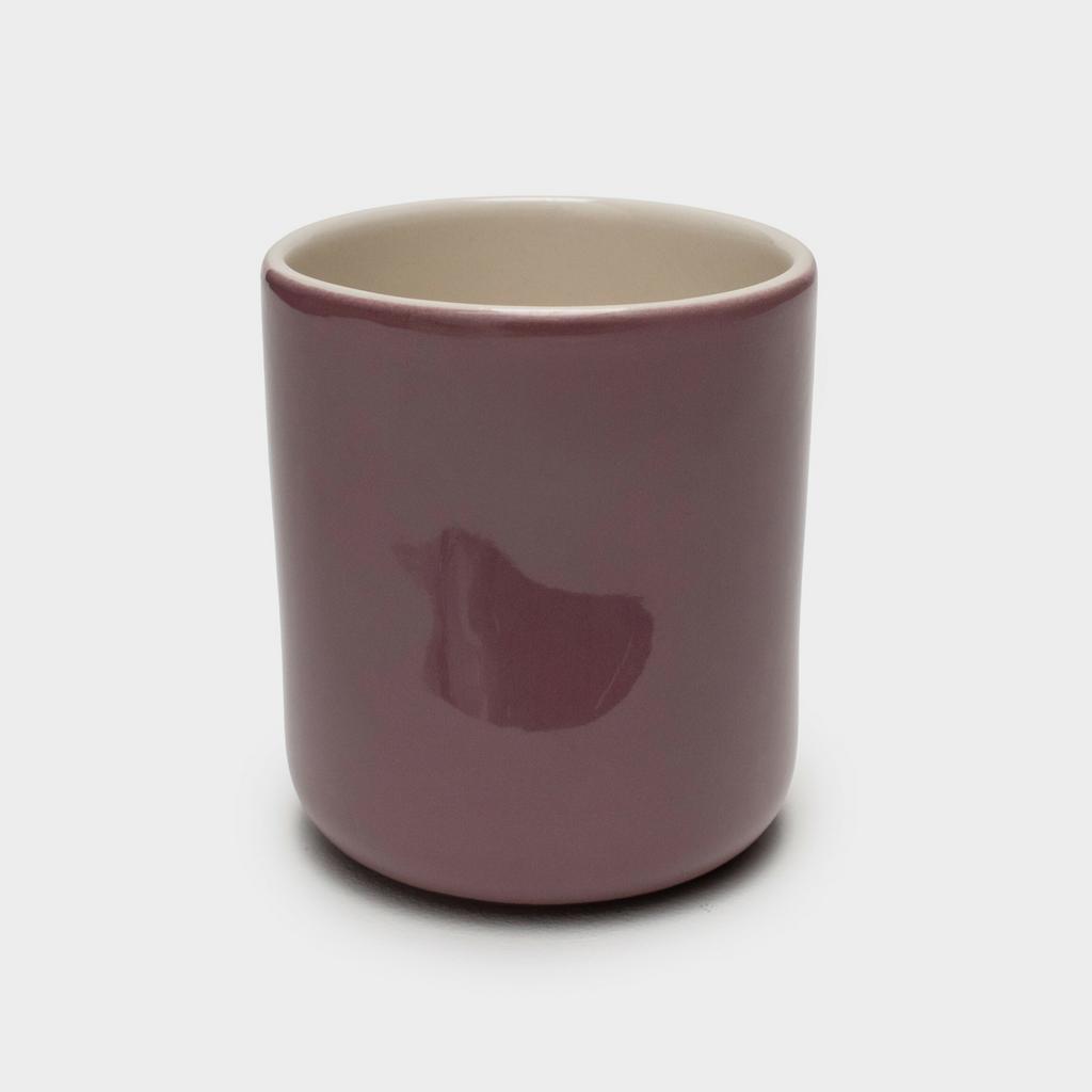 Стакан мятый лиловый 350 мл