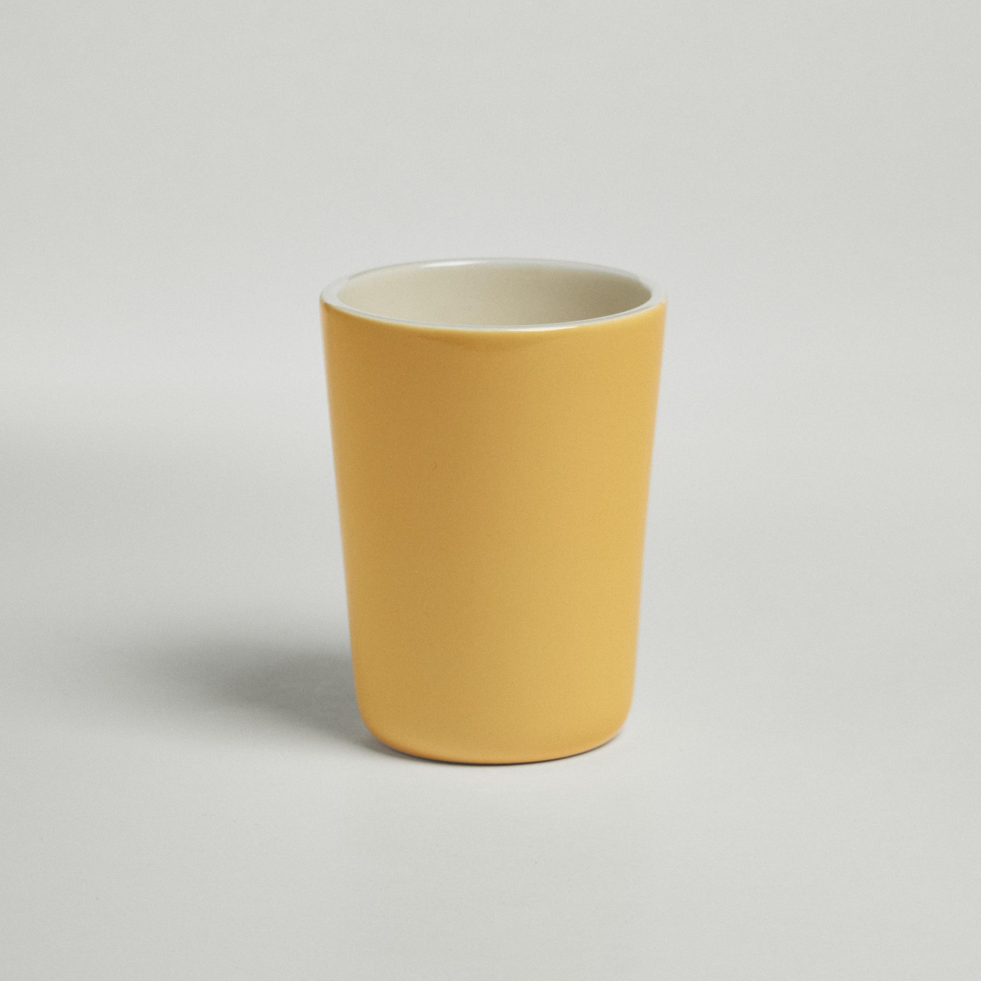 Стакан конус желтый 250/350 мл