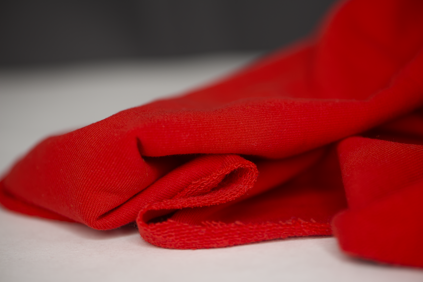 футер 3х нитка петля КРАСНЫЙ