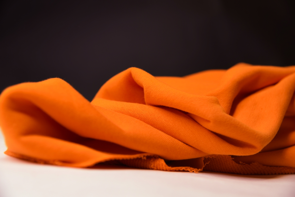 футер 3х нитка петля ОРАНЖ(диагональ)