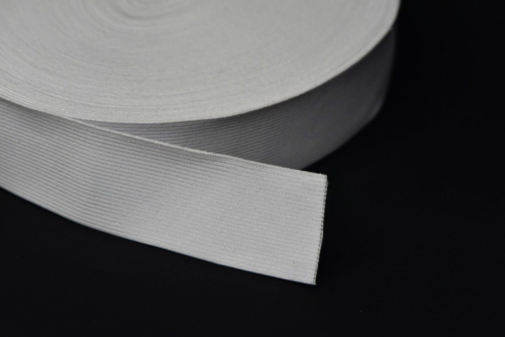 Резинка тканая Белая 35мм