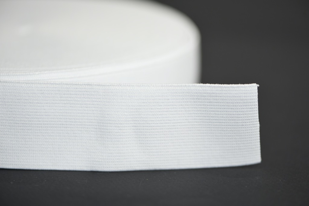 Резинка тканая Белая 50 мм
