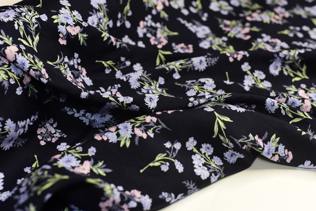 Штапель "Букет васильков"