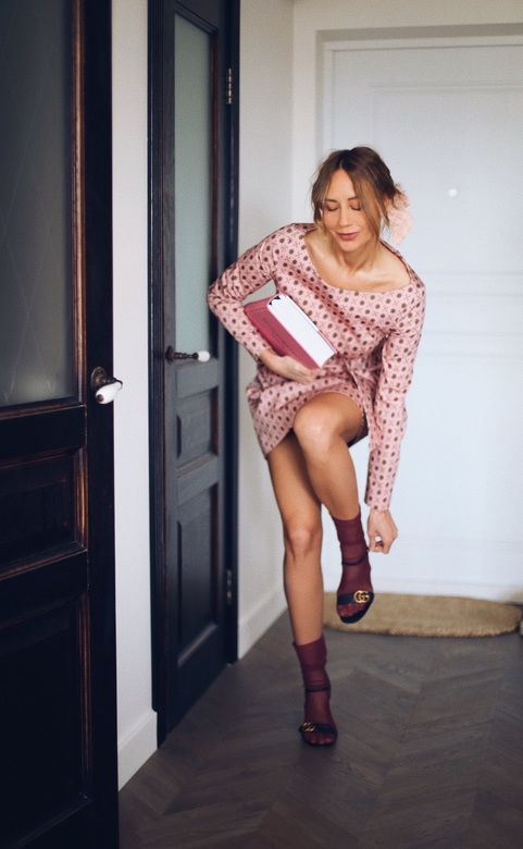 МИНИ-ПЛАТЬЕ С ПРИНТОМ