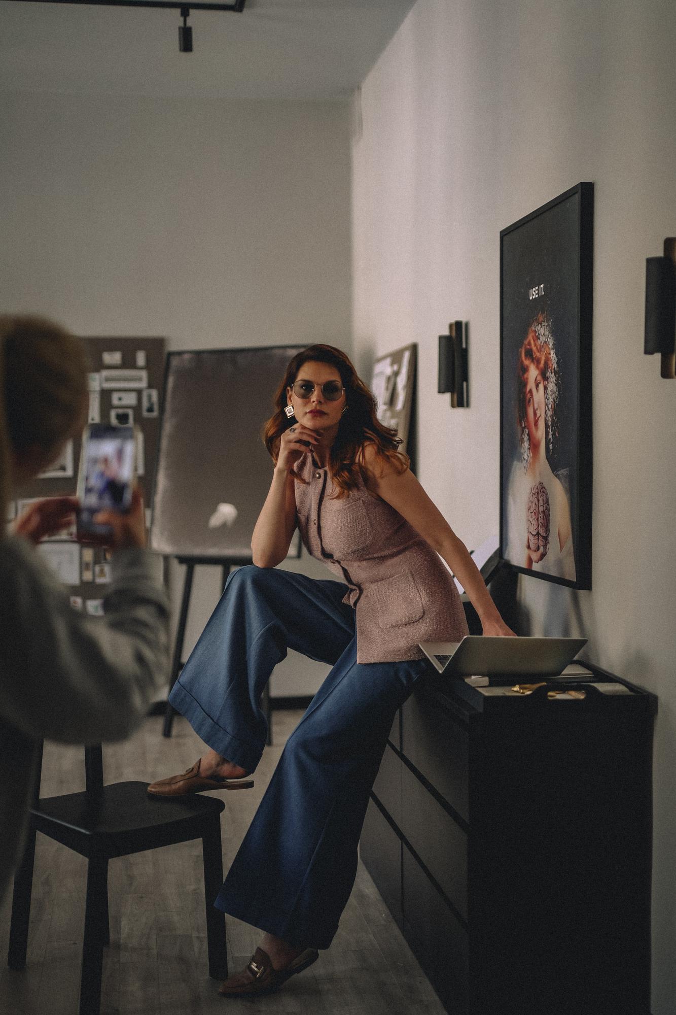 ДЖИНСЫ-ПАЛАЦЦО