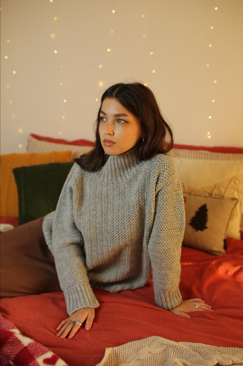 Свитер крючком Sweater Sprig