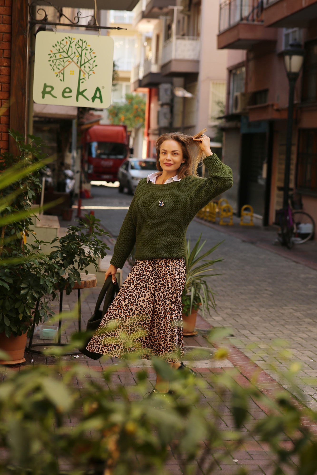 Джемпер крючком «Bat Sleeve Jumper»