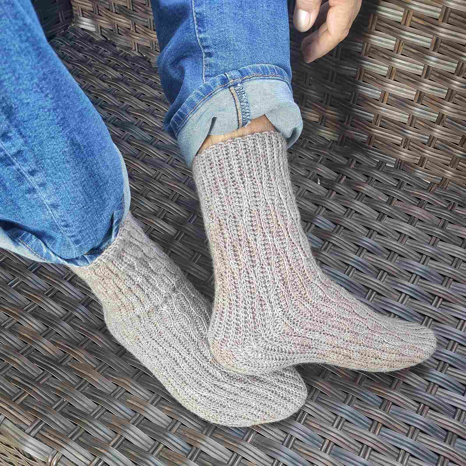 Носки крючком для всей семьи