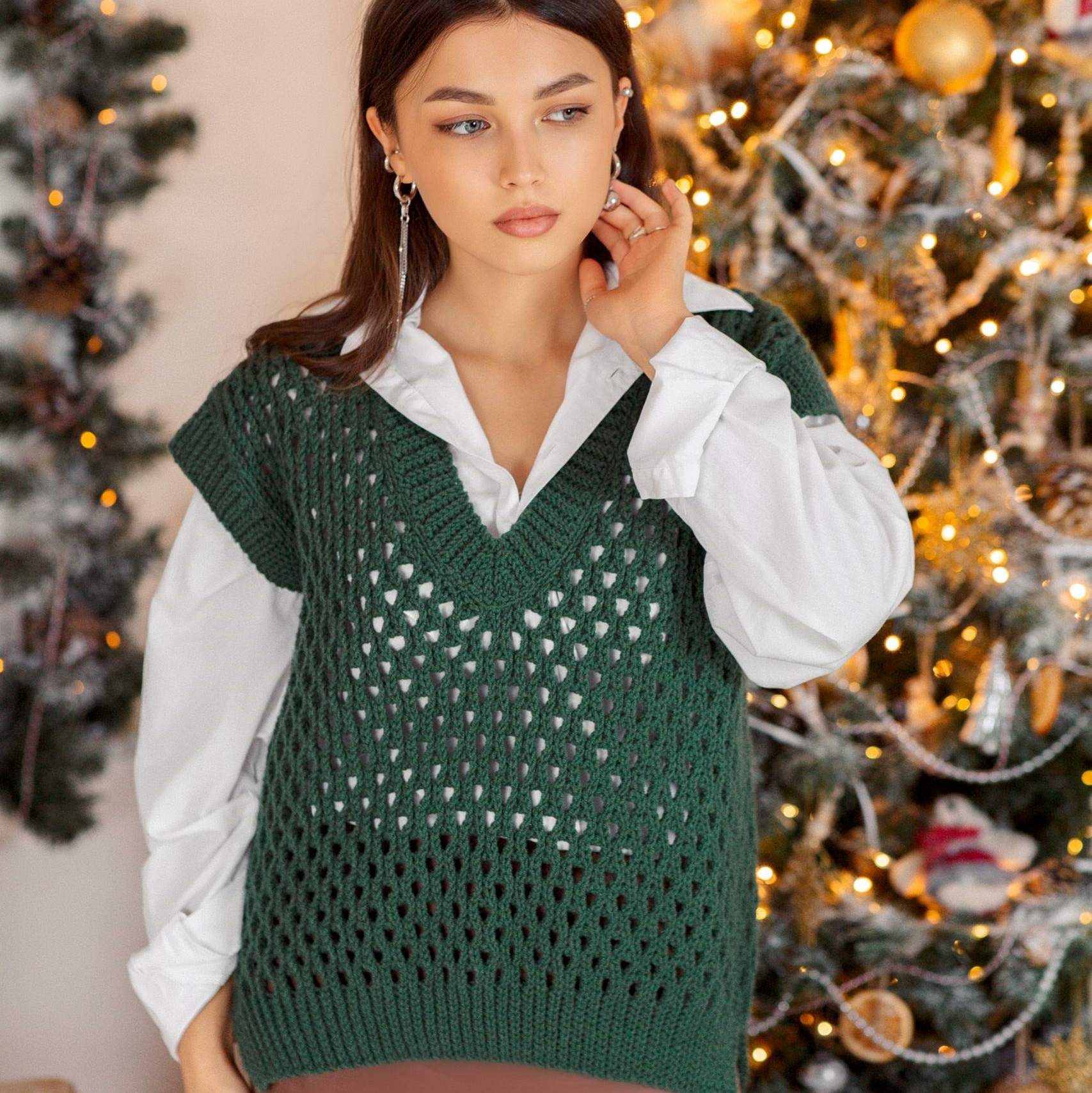 ВОСХИТИТЕЛЬНАЯ СЕТКА крючком