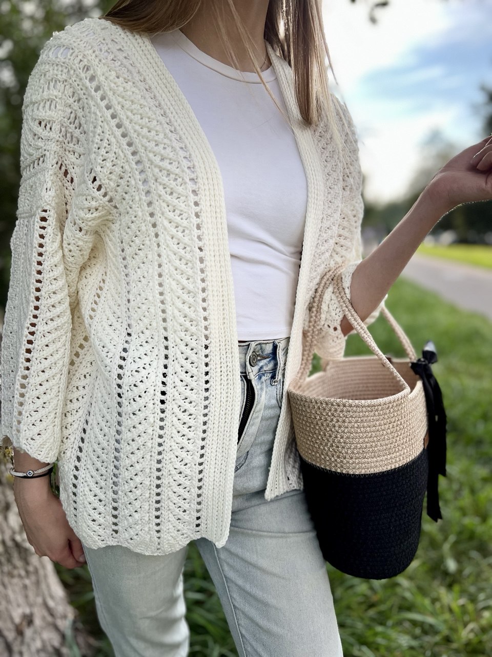 Кимоно крючком