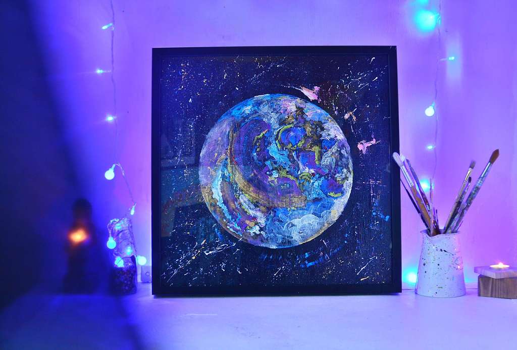 Арт Планета | 50x50см | ЗЕМЛЯ | EARTH