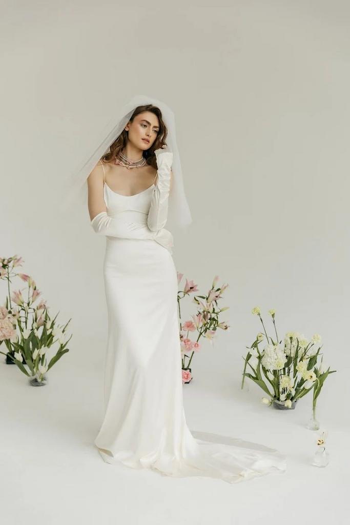 -70%  Платье в бельевом стиле