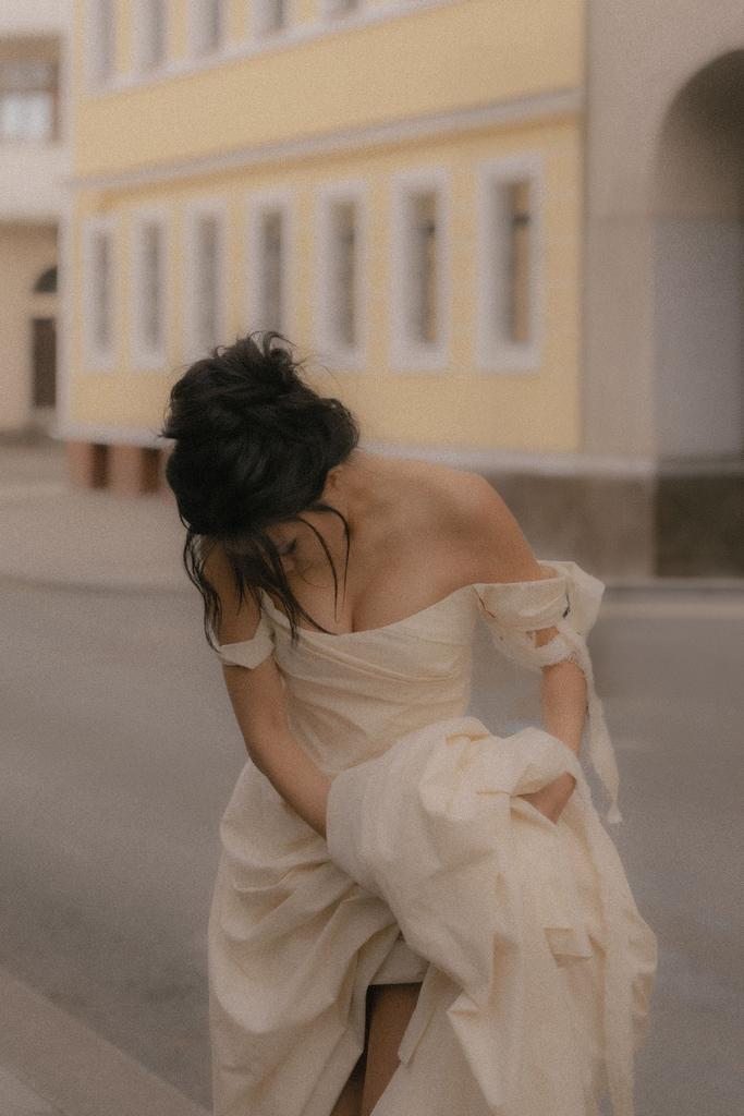 Корсетное платье из хлопка