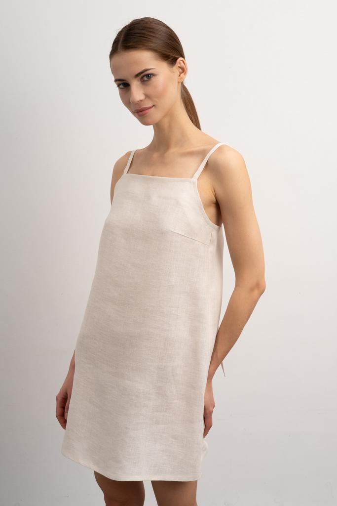 Платье льняное Amanda Pearl купить в интернет-магазине по выгодной цене Pure Linen