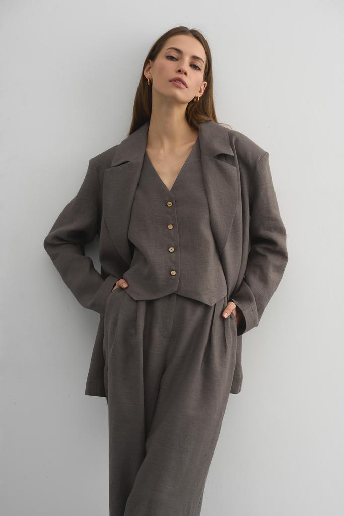 Жакет однобортный Petrichor