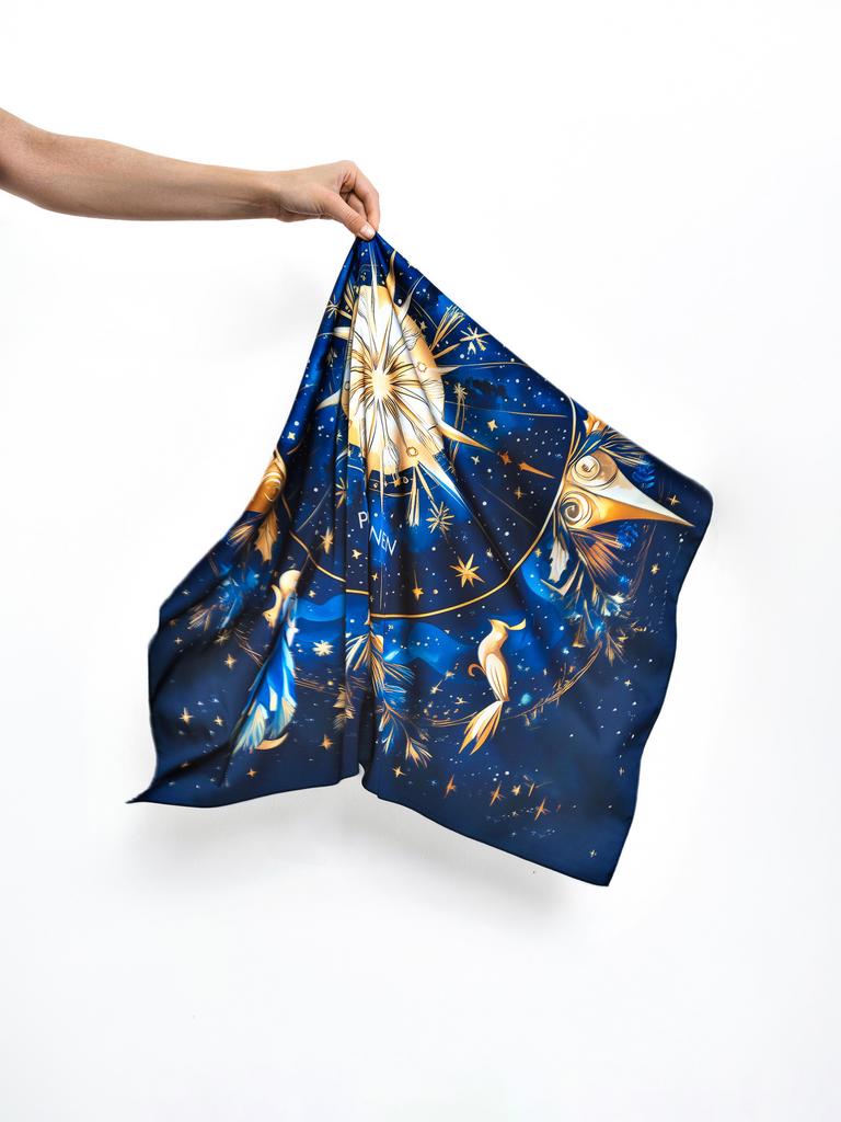 Платок с авторским принтом Kaleidoscope