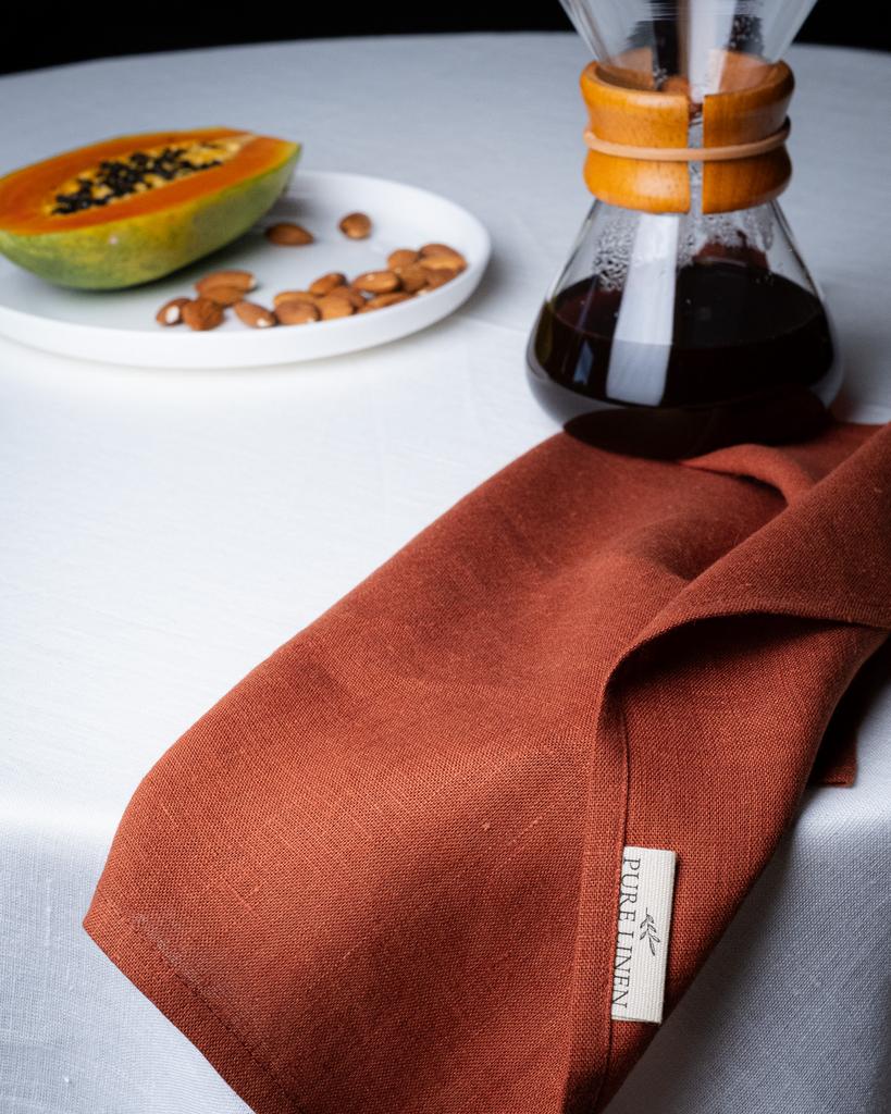 Льняные салфетки Terracotta (2 шт.)