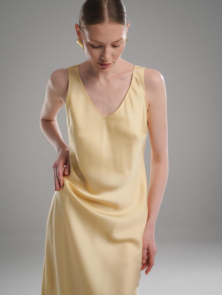 Платье из тенселя Золотая рыбка