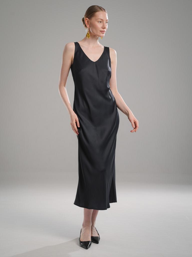 Платье из тенселя Полночь