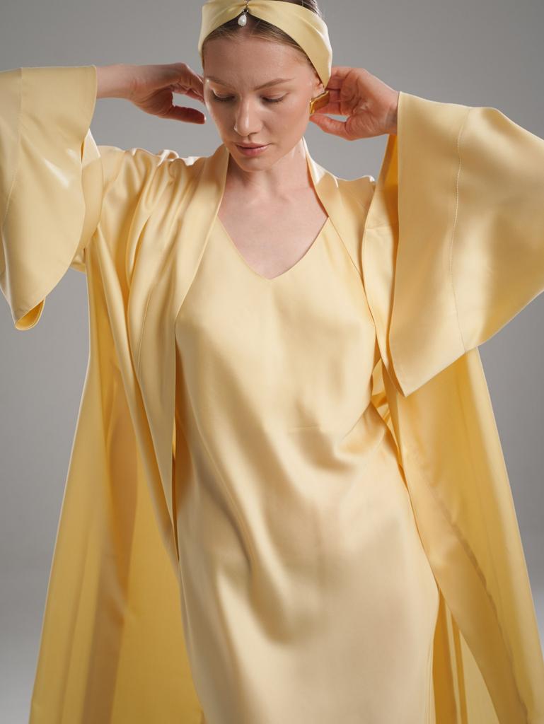 Кимоно из тенселя Золотая рыбка